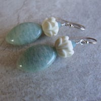 Image 3 of Water Lillies Earrings