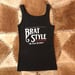 Image of BRAT STYLE WOMEN'S TANK TOP BLACK