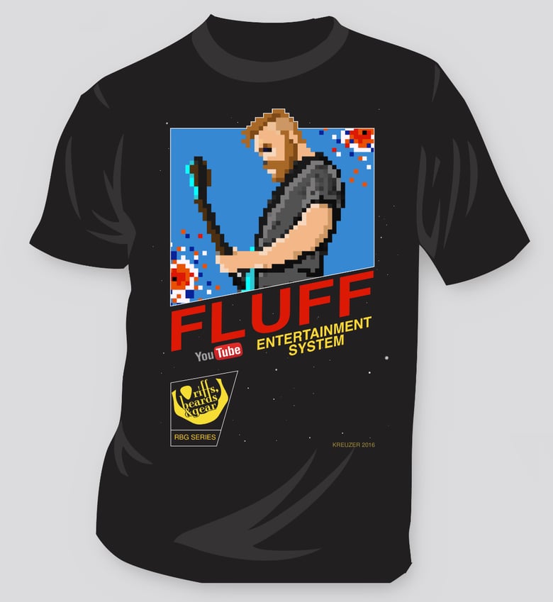 Image of Fluff NES 8-Bit Tee