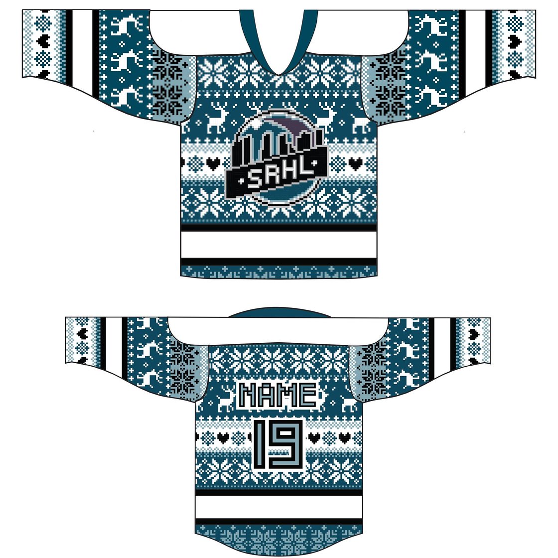 Image of 2016 CHRISTMAS HOCKEY SWEATER
