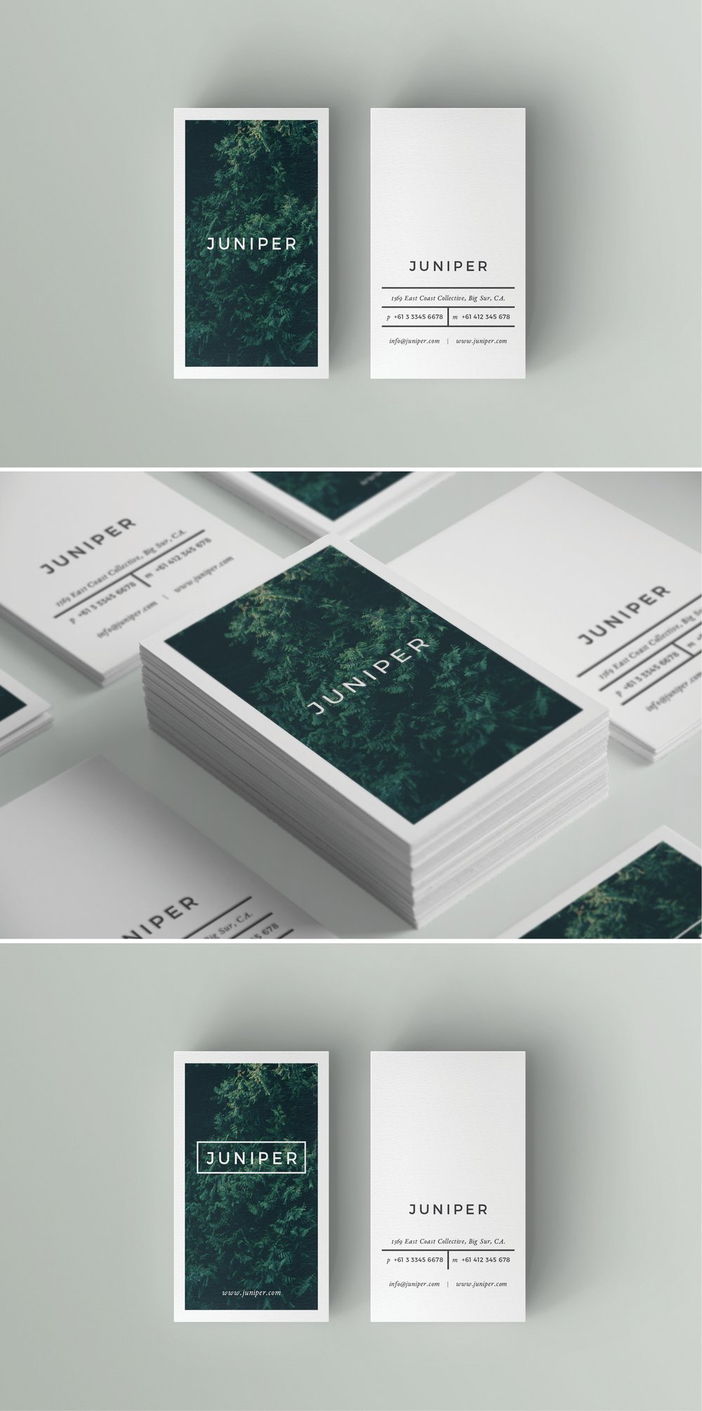 Image of J U N I P E R Business Card