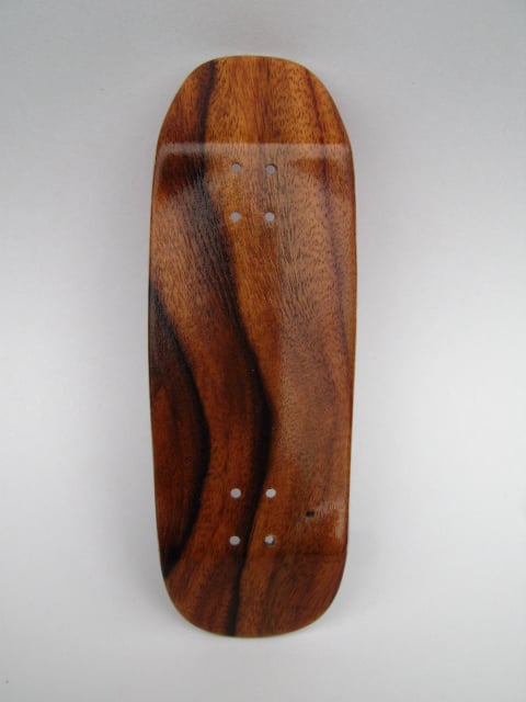 Image of Split ply top exotic bottom - Old shape soft square tail square sharp nose - FREE SHIPPING