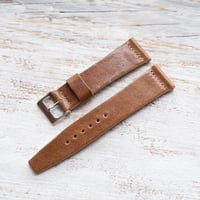 Image 4 of 22mm Caramel Calf Corfam Style