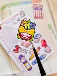 Image 3 of Back to School | Matte Sticker Sheet
