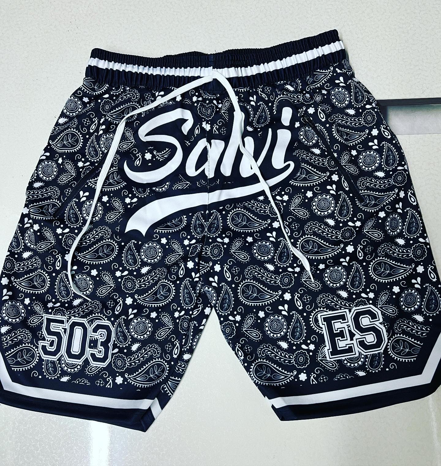 Bandana store basketball shorts