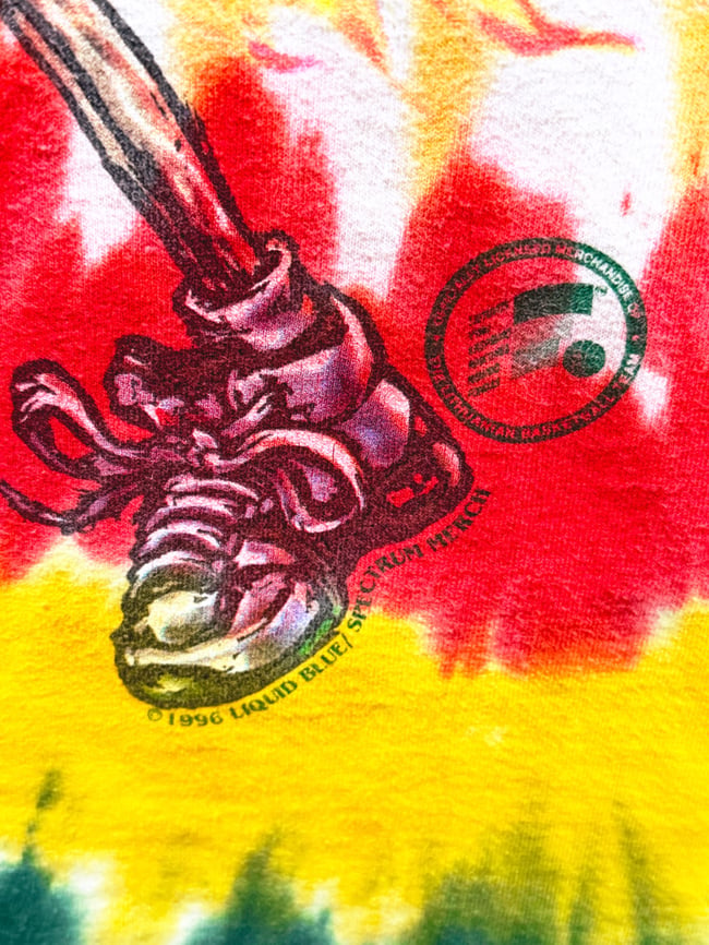 Grateful Dead 1996 Lithuania Basketball T-Shirt - Size XL