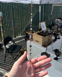 Image 2 of Amethyst Tree of Life Moon Sun Catcher