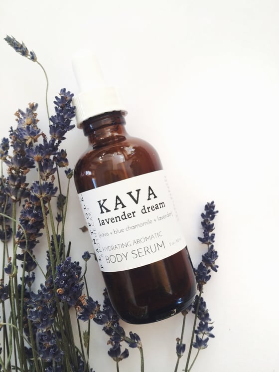 Image of kava lavender dream body serum