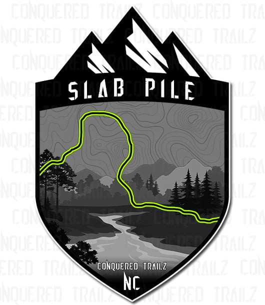 Image of "Slab Pile" Trail Badge