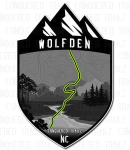 Image of "Wolfden" Trail Badge