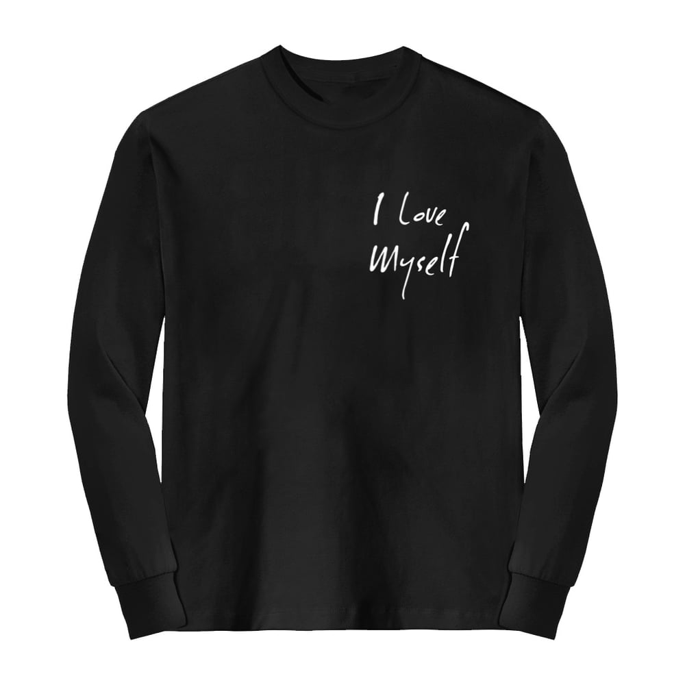 Image of Black I Love Myself Long Sleeve