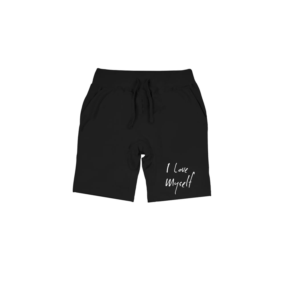 Image of I love myself jogger shorts