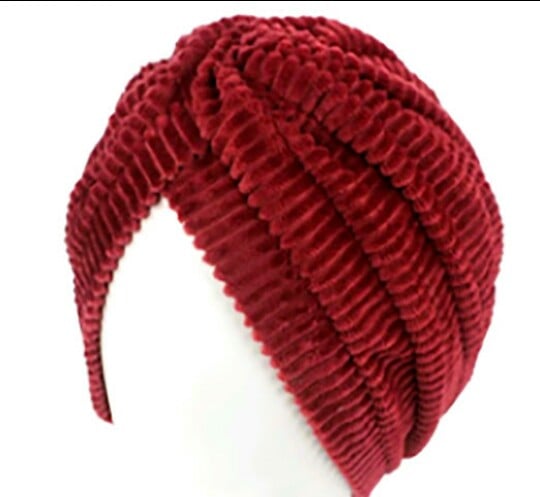 Image of Premium Stretchy Unisex Coral Velvet Turban
