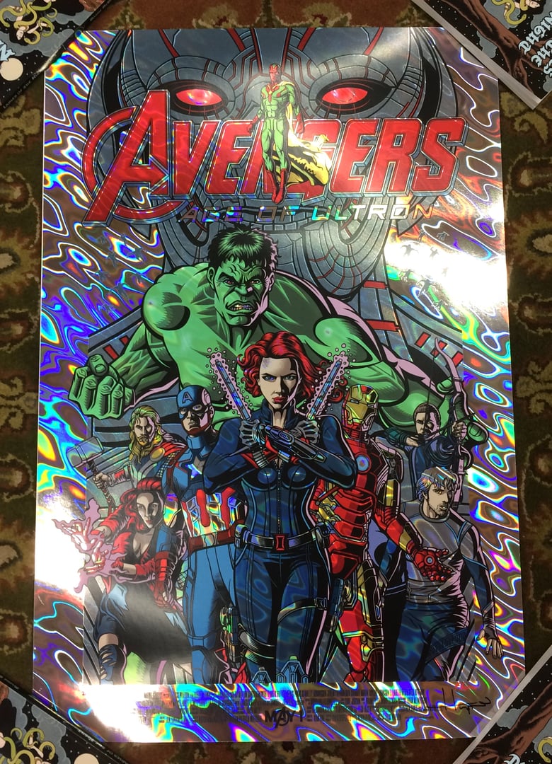 Image of Avengers: Age of Ultron • Limited Lava Foil Edition