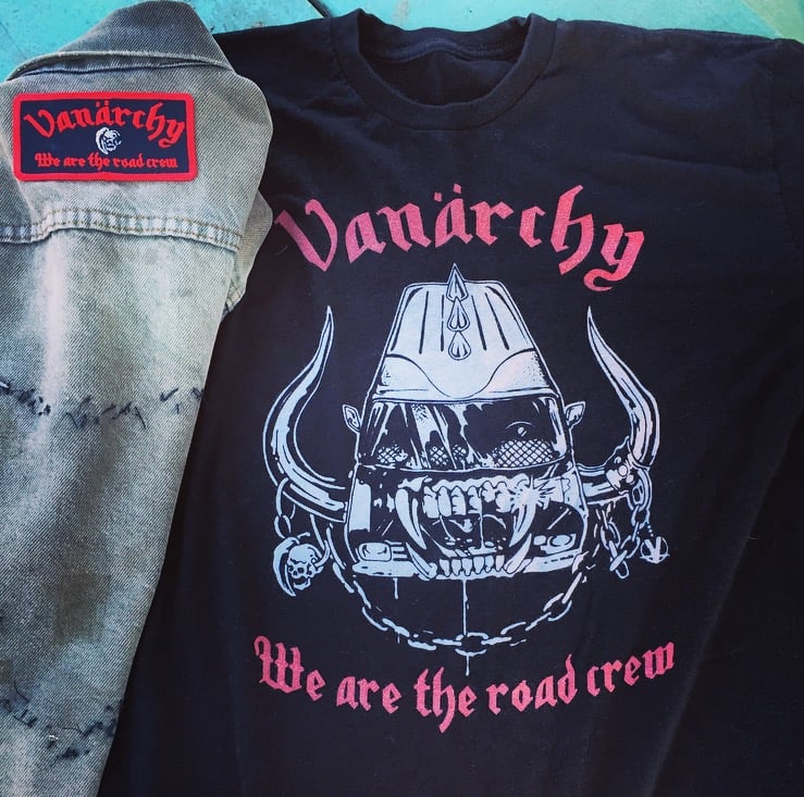 Image of Vanhead T and Road Crew Patch Bundle