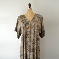 Image 2 of Kimono Wrap silk dress