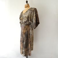 Image 4 of Kimono Wrap silk dress