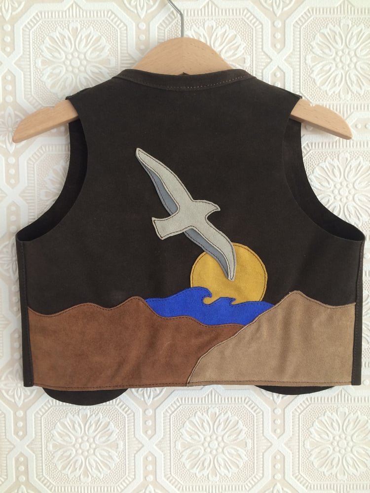 Image of COSTA SUR- Kids Canyon Suede Vest