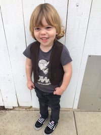 Image 3 of COSTA SUR- Kids Canyon Suede Vest