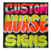 Image of Custom Hand-Painted Sign by Nurse