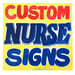 Image of Custom Hand-Painted Sign by Nurse