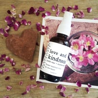 Love and Kindness {wild rose + motherwort} mist for the heart
