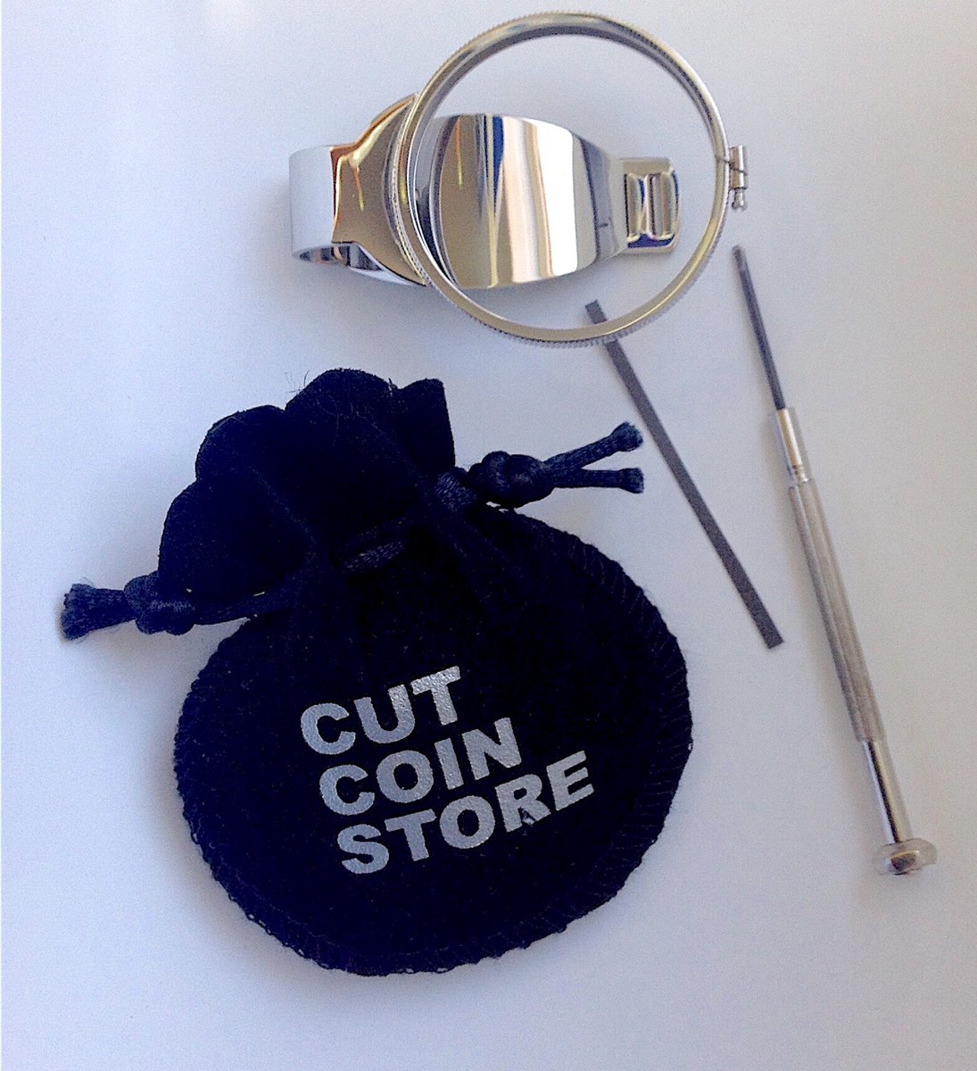 CutCoinStore — Silver Dollar Size Money Clip Bezel fits ...