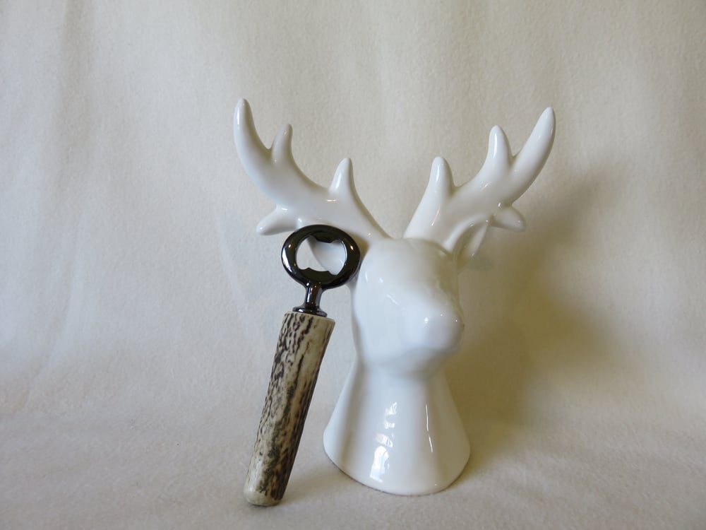 Image of Deer Antler Bottle Opener - Style B