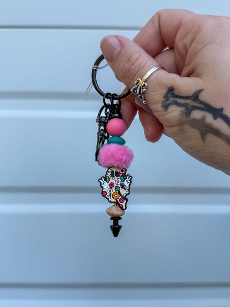 Image of Booho Ghostie Keychain