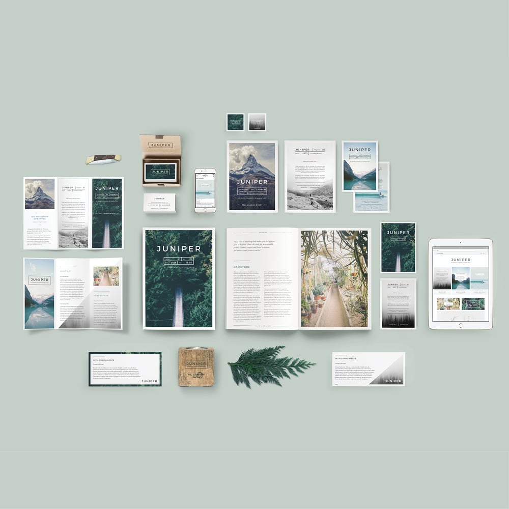 Image of J U N I P E R Branding Bundle