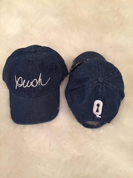 Image of Push dad hat - denim