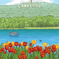 Image 4 of Canberra Hollywood Sign Limited Edition Digital Print