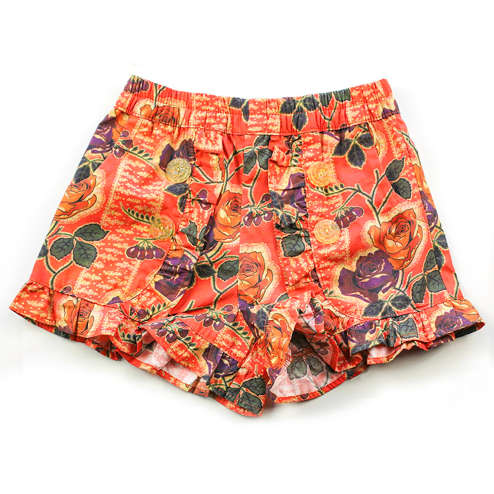 www.nimbikids.com — Clementine Vintage Ruffle Shorts - Wilde Rose