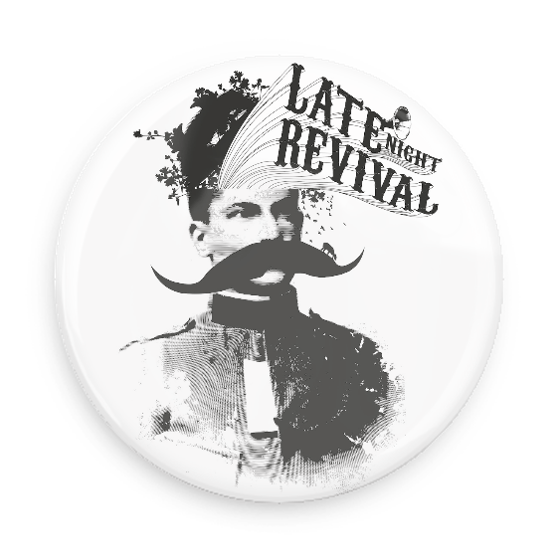 Image of Mustache Button