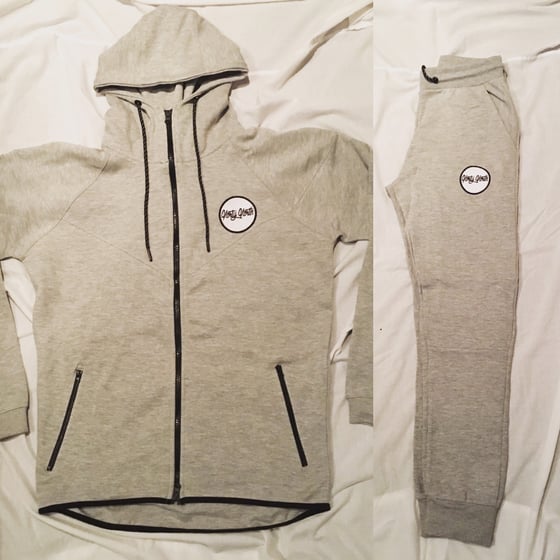 Image of Norty North Full Tracksuit - Grey