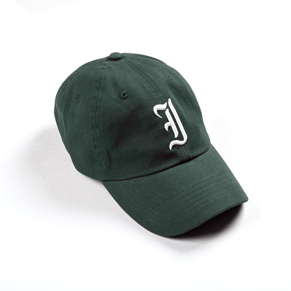 Image of 'I' Logo Strapback Hat - Green