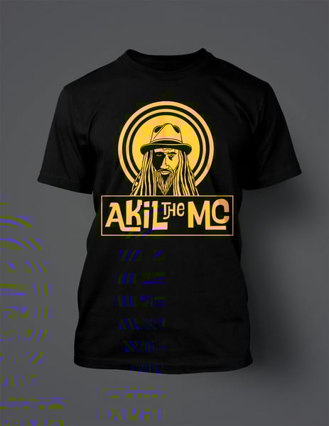 Image of AKIL THE MC Hand Drawn Limited Edition  Tee 