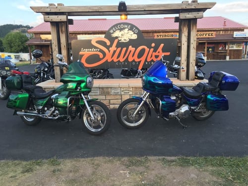 Image of FXRT Reproduction "open back" Fairing Kit for FXR - Unpainted