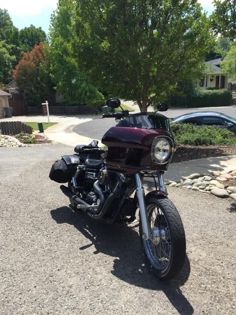 Image of FXRT Reproduction "closed back”  Fairing Kits For Dyna's - Unpainted