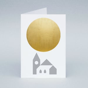Image of Winter Sun Church card