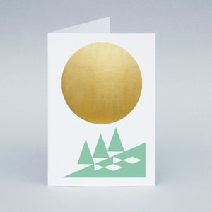 Image of Winter Sun River card