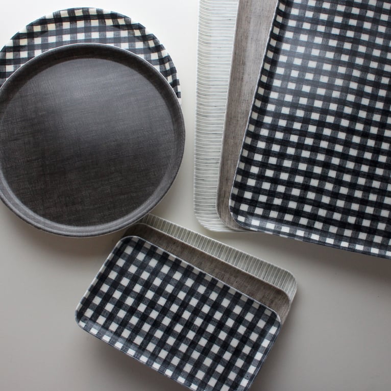 Image of Linen Coated Trays