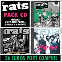 Image 1 of LES RATS Pack 3 CD 