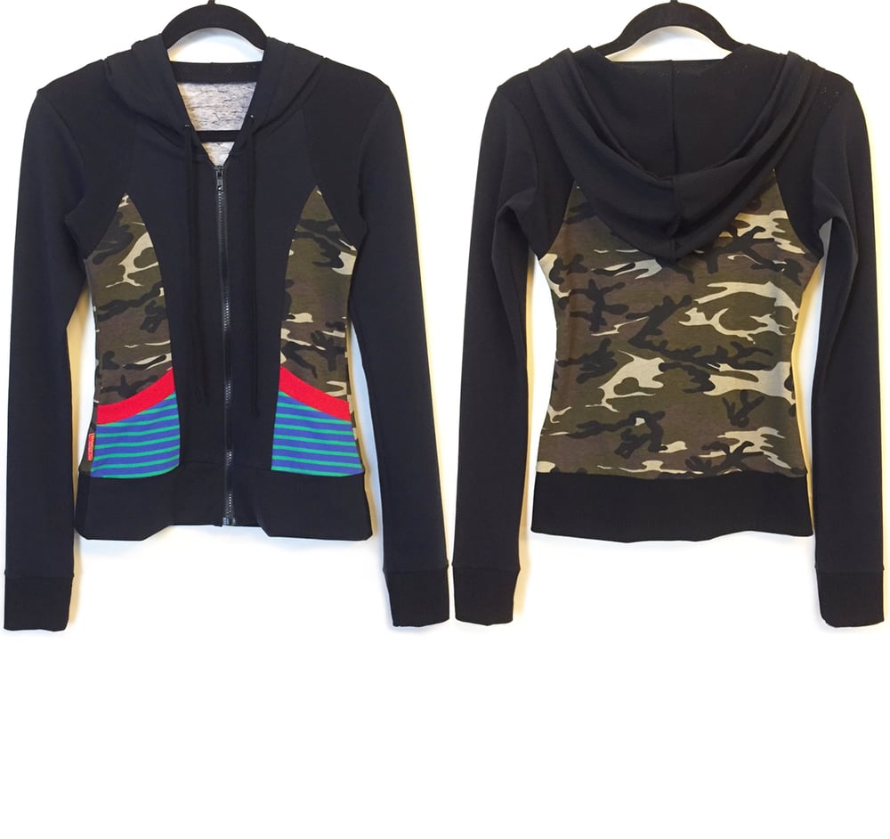 Image of Dance Camo Hoody Sports Jacket