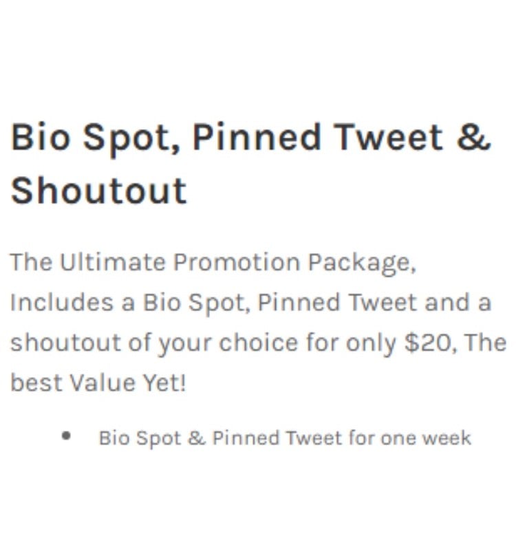 Image of Ultimate Promotion Package