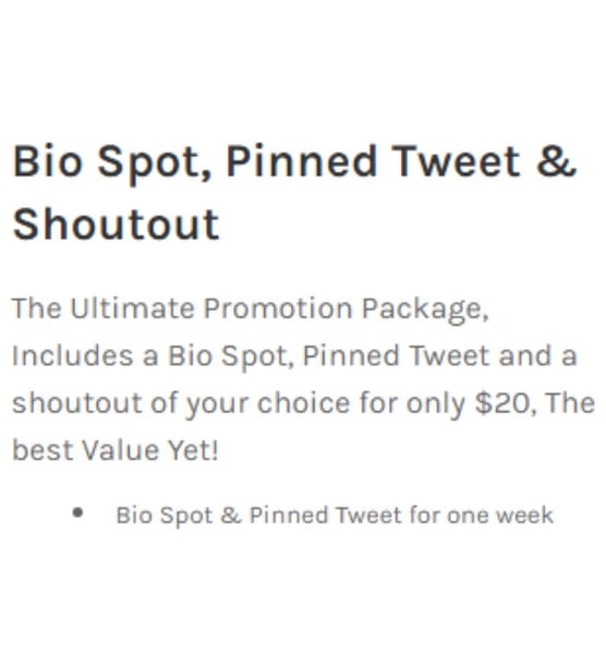 Image of Ultimate Promotion Package