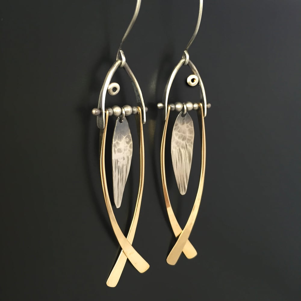 Image of Fish Earrings OR Pendant