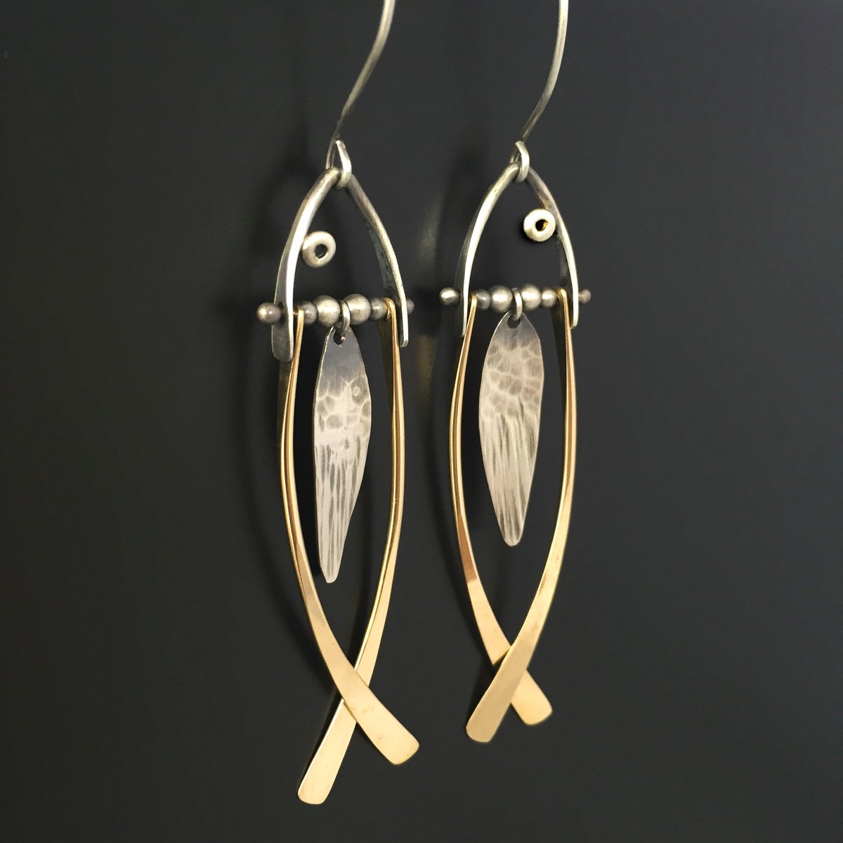 Fish Earrings OR Pendant / Ai Jewelry