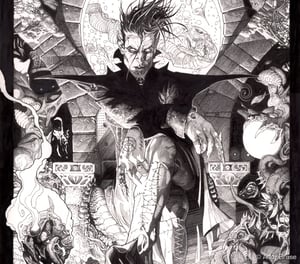 Image of Gatekeeper of the Dark- 13x19 Limited Print (signed) <font color="chartreuse"> + 20% Off </font>