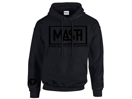 Image of Black On Black Hoodie